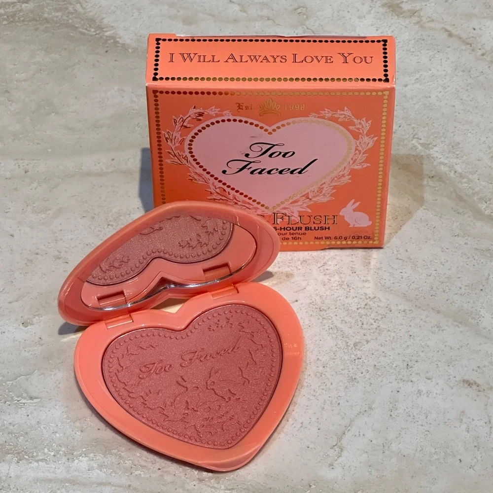 Too Faced Love Flush Watercolor Blush- I Will Always Love You (RARE)